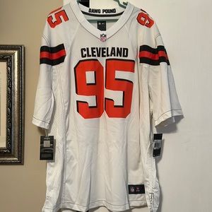 Cleveland Browns - Brand New Miles Garret Nike Jersey. On field style